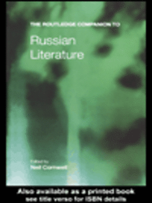 cover image of The Routledge Companion to Russian Literature